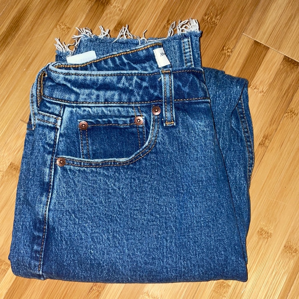 Abercrombie curve love high waisted jeans